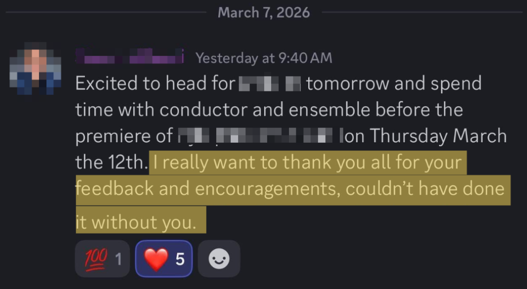 Testimonial: Premiere